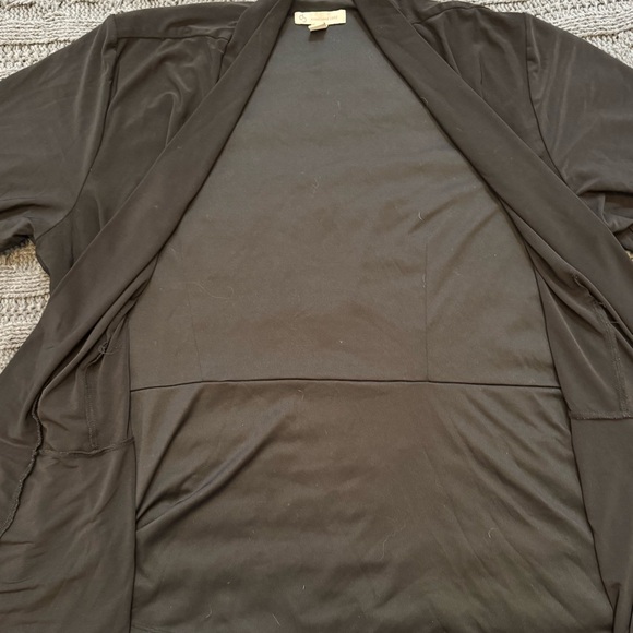 Dress Barn Elegant Black Open Front Blazer (Women's Plus Size 2X) - Picture 4 of 9